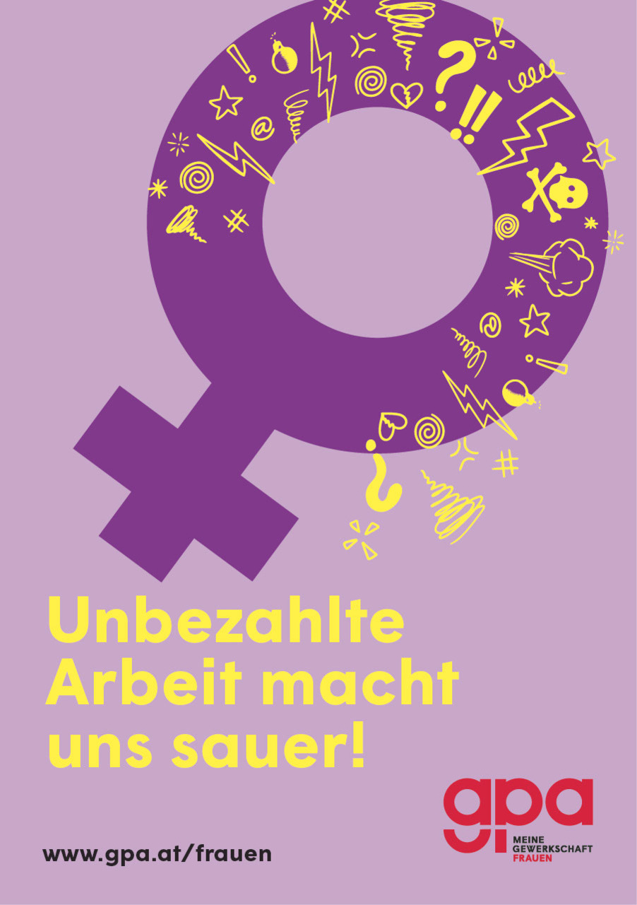 Gewerkschaft GPA Frauen Folder Equal Pay Day 2024